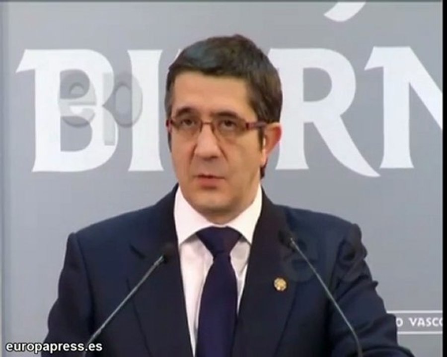 Lehendakari sobre el comunicado de ETA