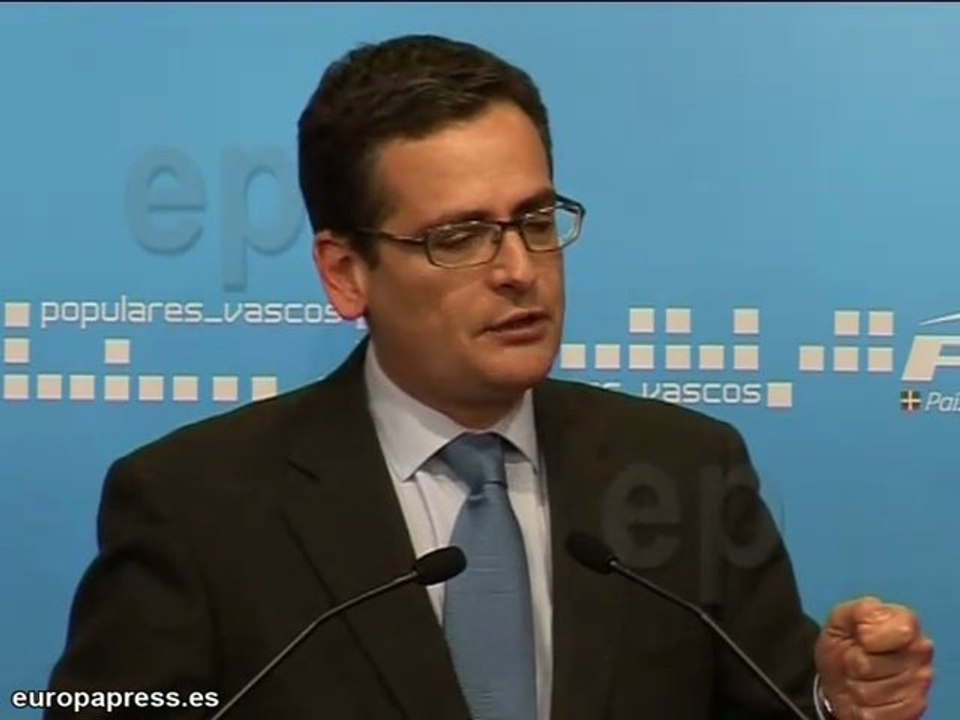 Antonio Basagoiti (PP) sobre el comunicado de ETA