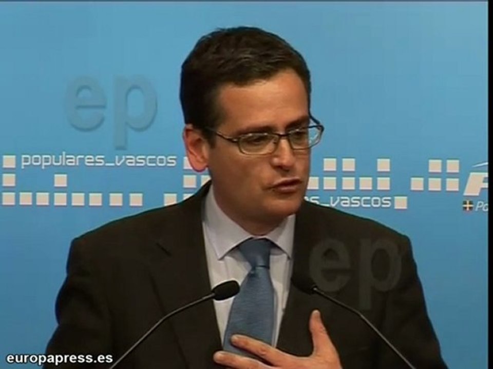 Antonio Basagoiti (PP) sobre el comunicado de ETA