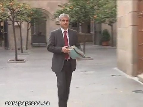 Mas preside la reunión del gobierno en Generalitat