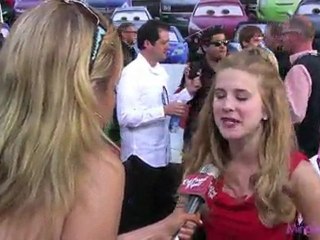 Caroline Sunshine at the Disney Pixar Cars 2 Red Carpet Premiere