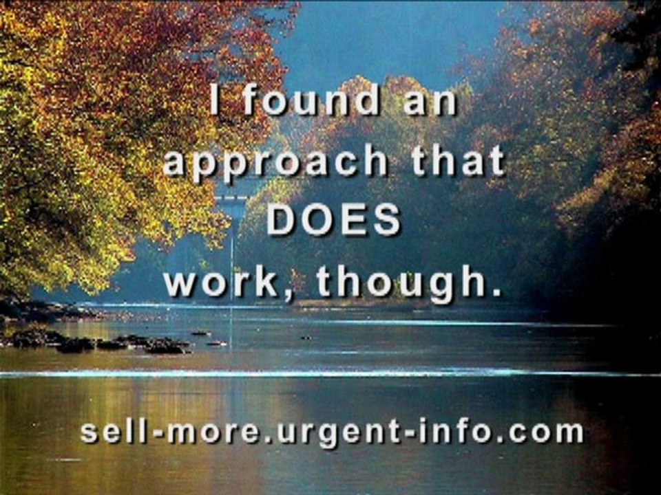 How to sell more and make more with a low-key approach
