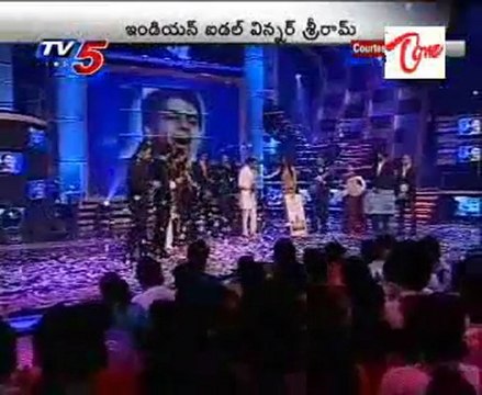 Sreeram is the winner of the Indian Idol 5: Amitabh Bachan