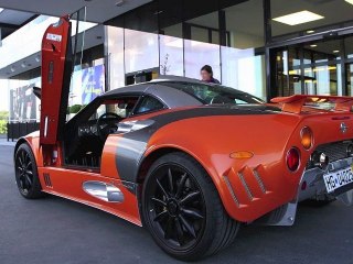 Spied: Rare Spyker C8 Laviolette  LM 85