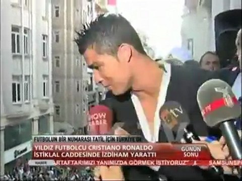 O Κριστιάνο Ρονάλντο στην Τουρκία με την Ιρίνα Σάικ