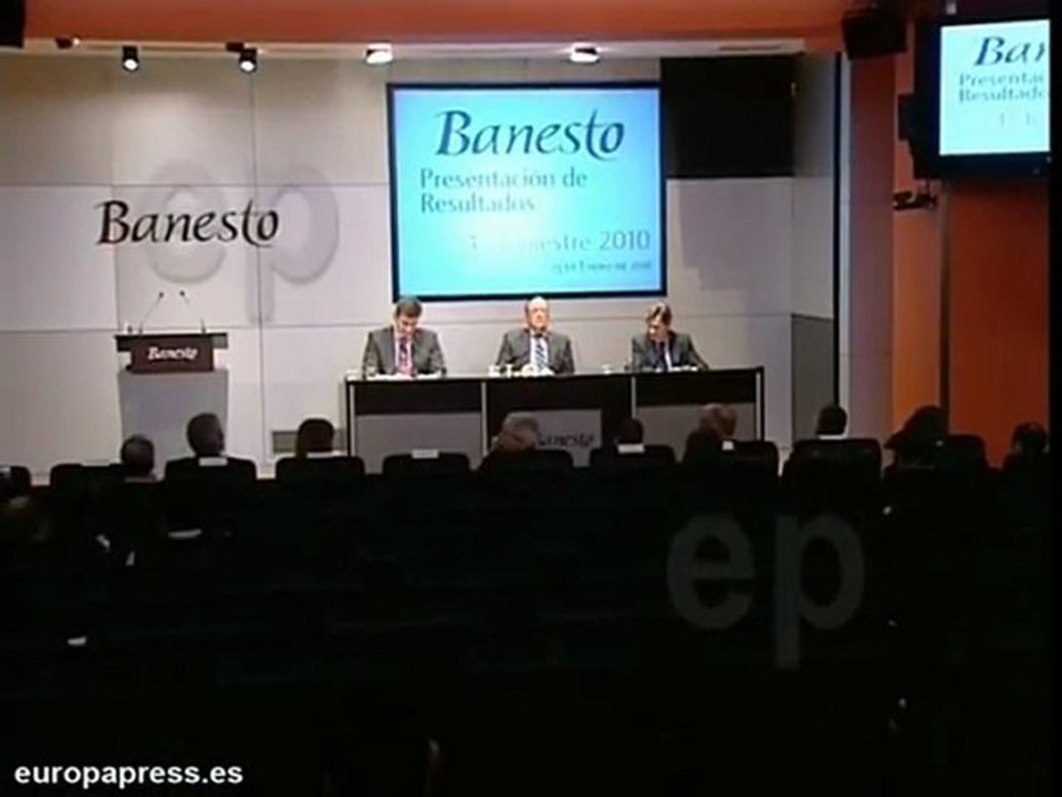 Banesto presenta sus resultados