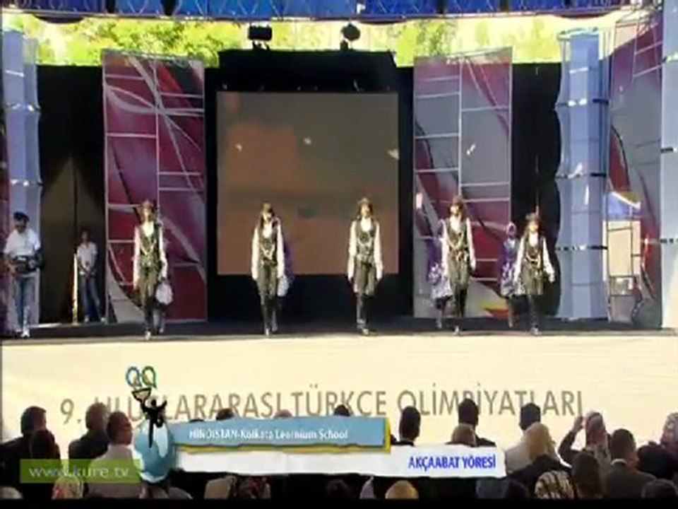 Akçaabat halk oyunları Hindistan Halk oyunları finali 9.Türkçe Olimpiyatları