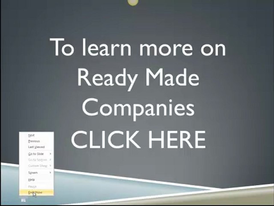 Aged Shelf Corporations - Instant Credibility and Business Ownership