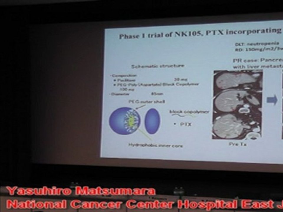 Yasuhiro Matsumara - Anticancer agents incorporating polymer micelles under clinical evaluation