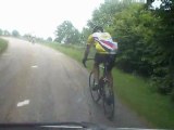 Christian W. du Cyclo Club Kingersheim (CCK) sur l'Ardéchoise en 2011 _ IMGP1780