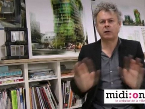 Présentation de Skin Wall, Zac de Grenoble. Interview Edouard François