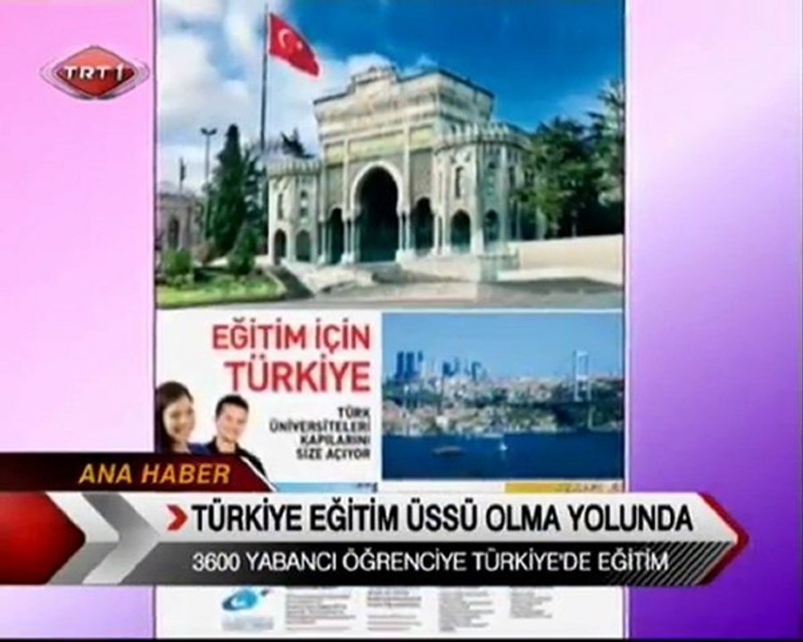 TRT1 AnaHaber-TÜRKİYE EĞİTİM ÜSSÜ OLUYOR
