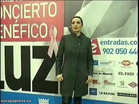 Luz Casal da un concierto solidario