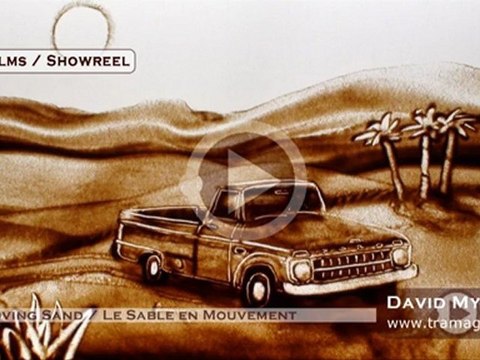 Live sand films: showreel :: Films dessin sur sable : demo