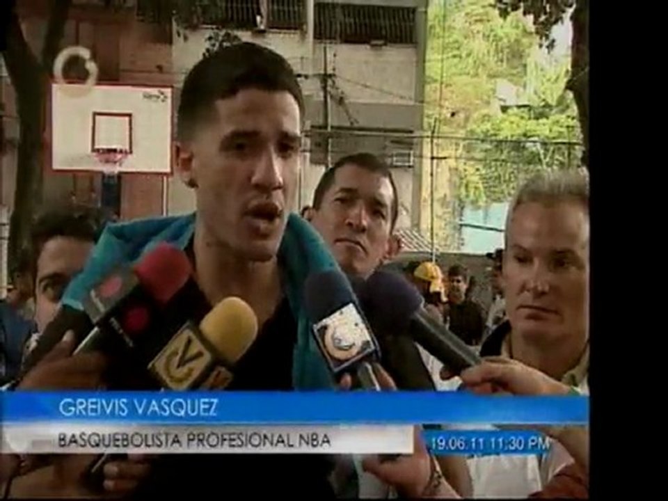 Greivis Vásquez comparte con jovenes