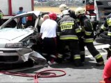 Poważny wypadek na Obwodnicy Północnej Opola - kierowca nie żyje