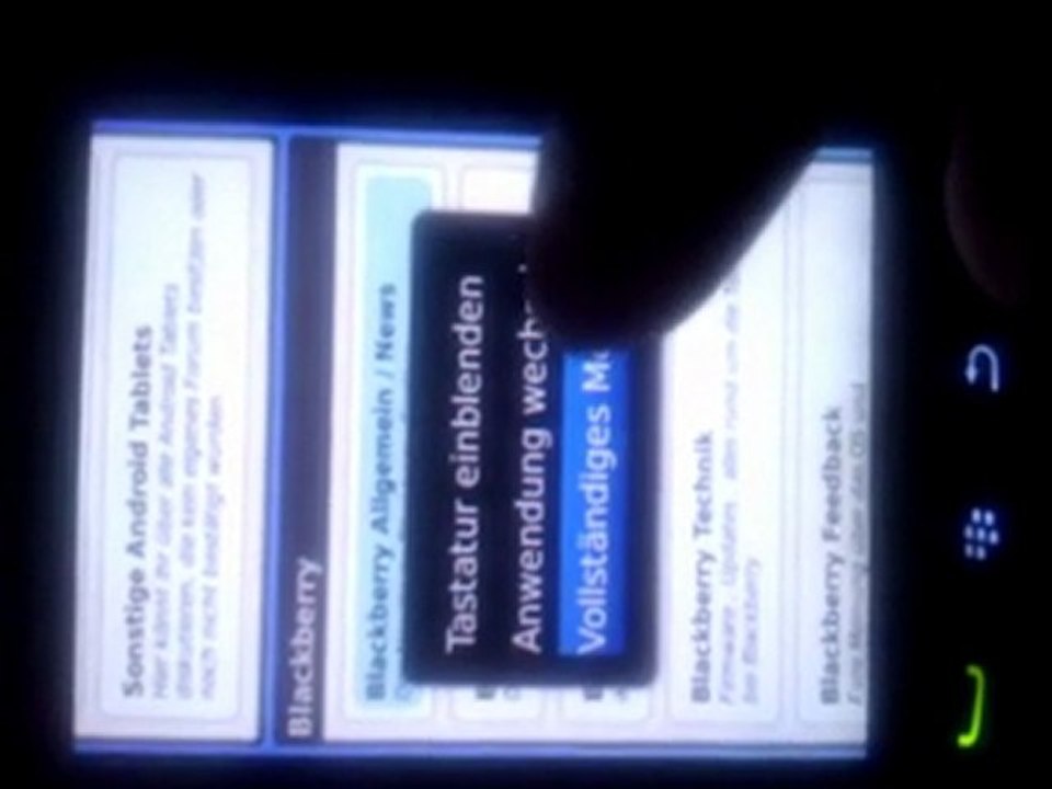 Tapatalk für blackberry