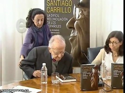 Santiago Carrillo presenta nuevo libro