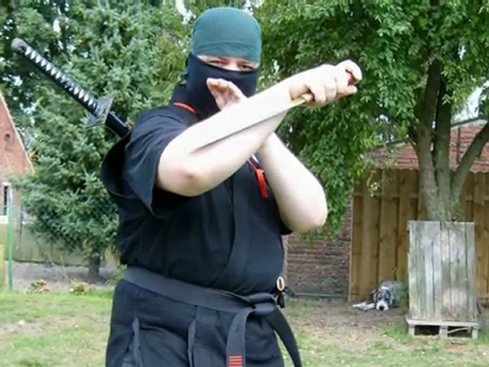 Koga Ryu Ninjutsu in Groningen: Shihan Titus Jansen (ninja master)