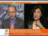 Bouthaina Shaaban speaks to AJE