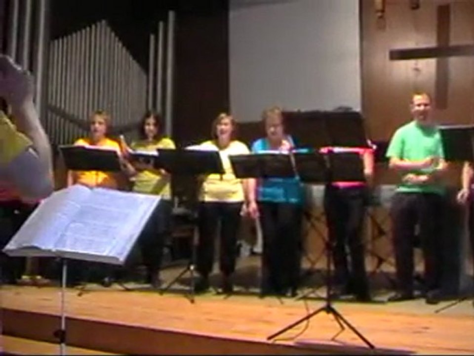 Everybody wants to be a cat (Aristochats) par les Jazzpotes ensemble lyonnais de jazz vocal a cappella)