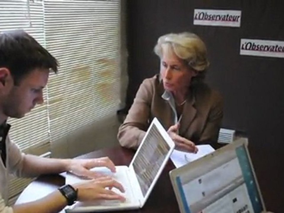 Caroline Cayeux répond aux internautes de Beauvais