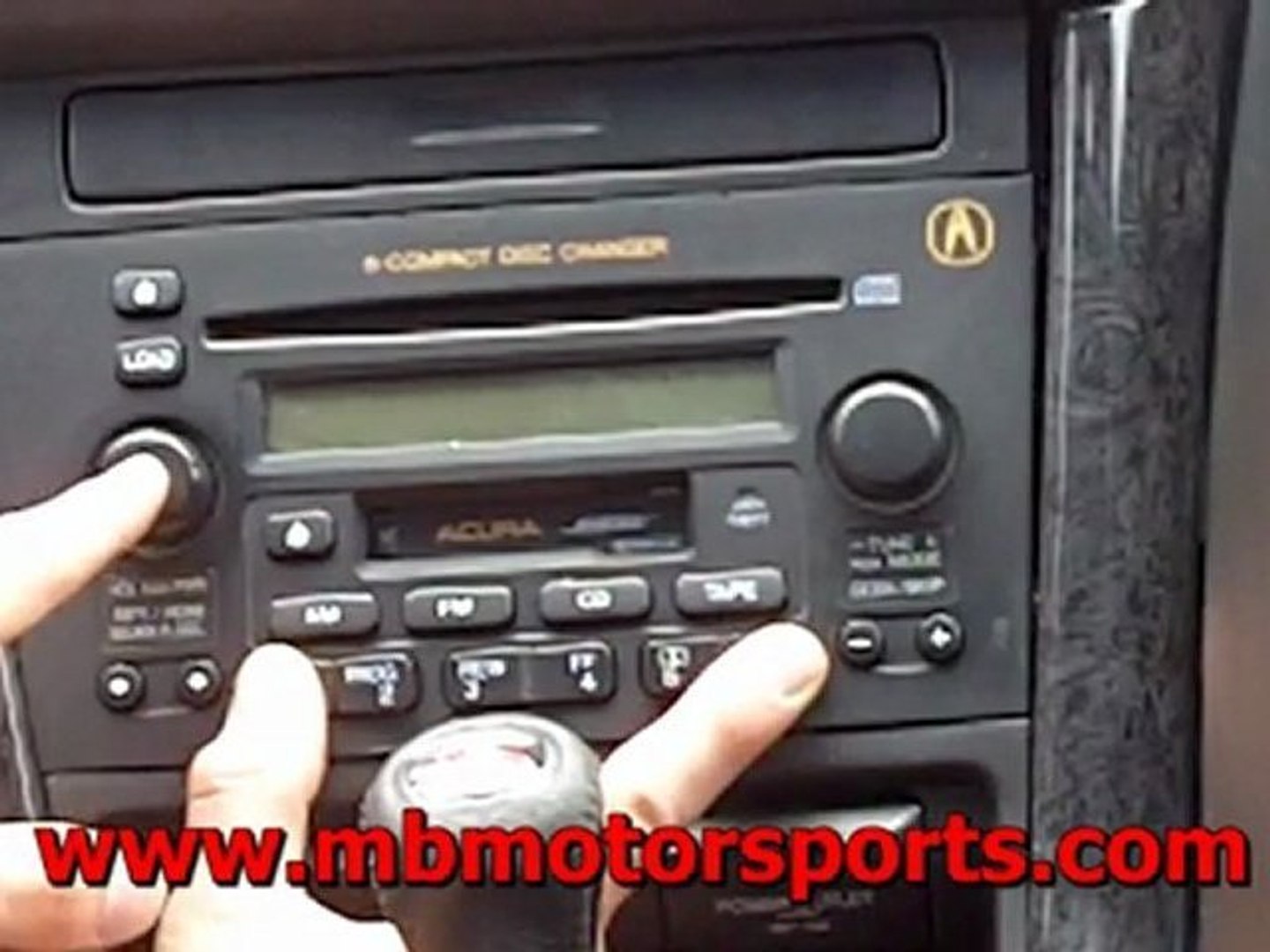 How To Reset Radio Security Code Acura CL | MB Motorsports - video  Dailymotion