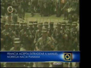 Manuel Noriega será extraditado