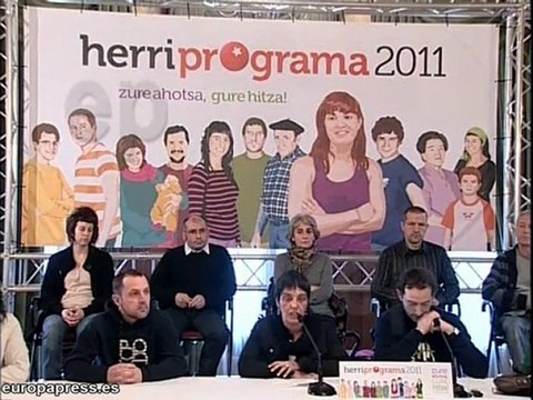 Rueda de prensa de la Izquierda Abertzale