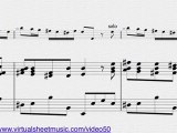 Antonio Vivaldi's Concerto in A minor Op.3 No.6, Violin and Piano Sheet Music - Video Score