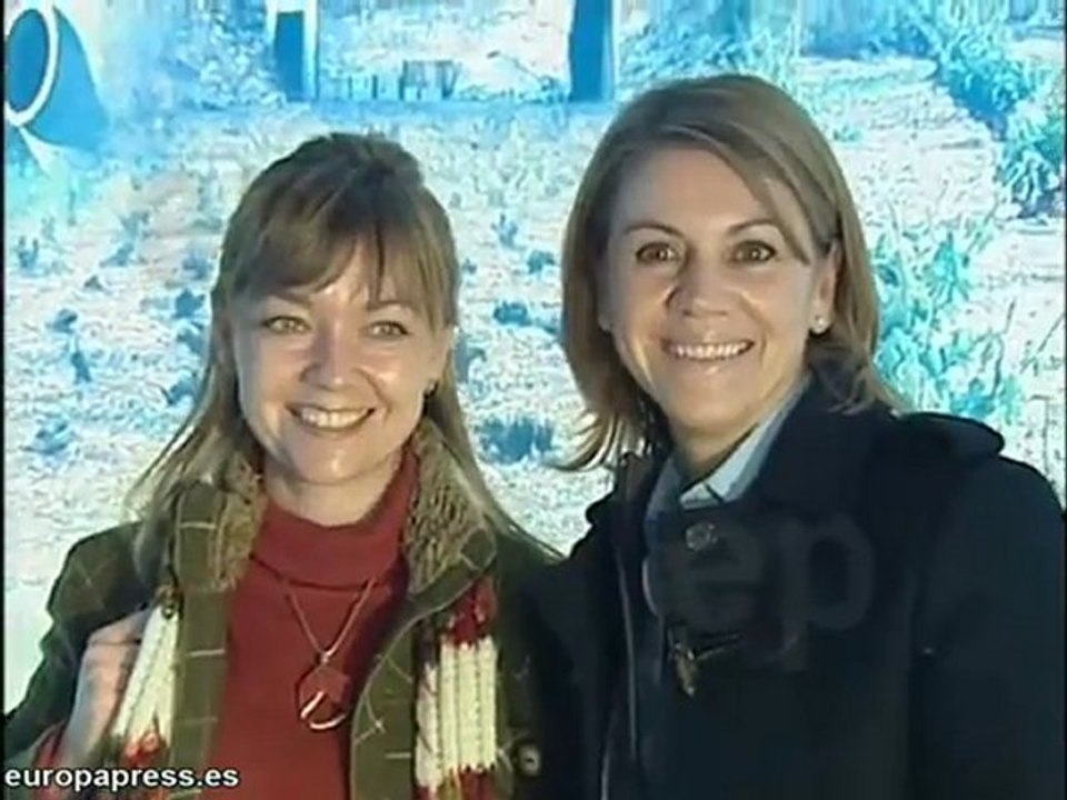 Cospedal visita stand de Castilla-La Mancha de Fitur