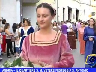 Andria | Il quartiere S. M. Vetere festeggia S. Antonio