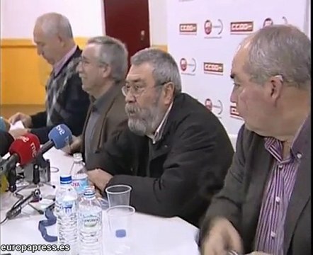 Toxo y Méndez participan en una asamblea de delegados