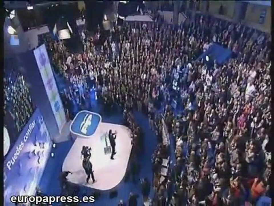 Rajoy clausura la Convención Nacional del PP