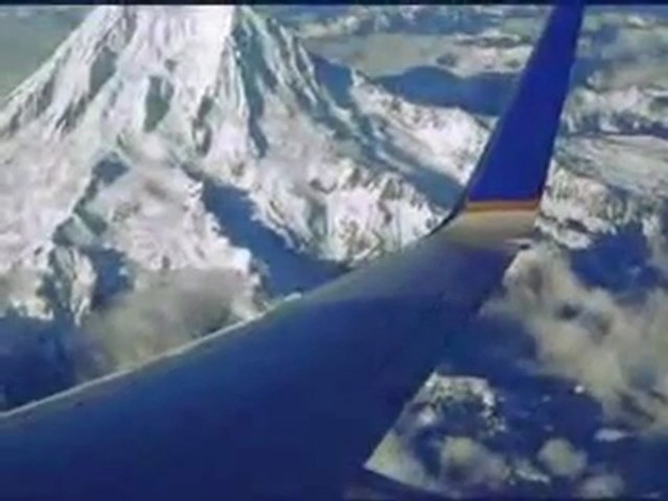 UFO.  Mountains. USA.(fake?)