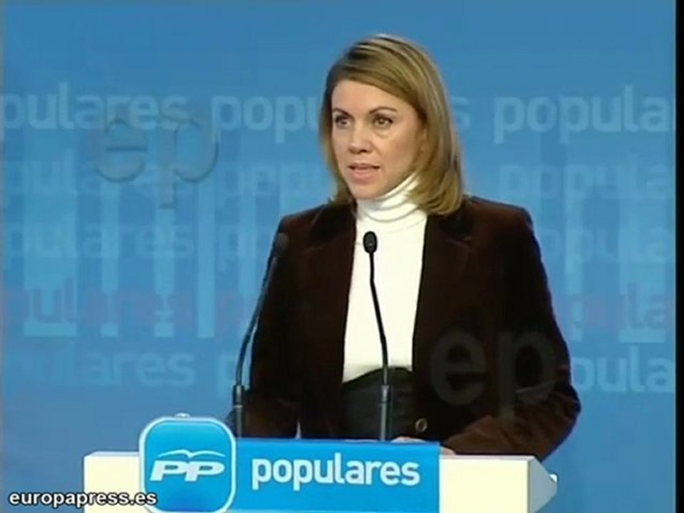 Cospedal no comparte las declaraciones de Aguirre