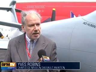 Les drones ont la cote au salon du Bourget