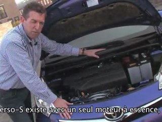 Essai auto de la Toyota Verso-S