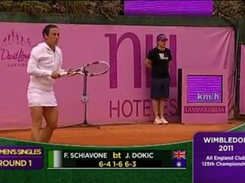 Wimbledon - Schiavone ok contro la Dokic