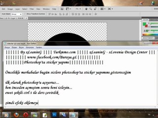 Photoshop'ta Sticker yapımı | xLeaninG
