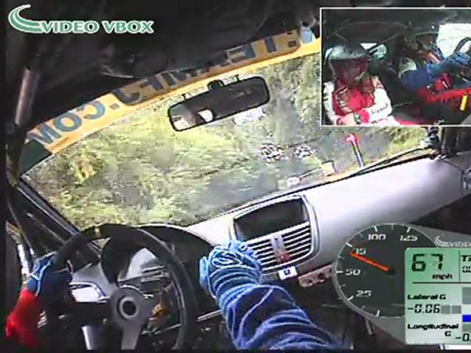 Rallye Vins de Chinon 2011 Olivier Bacle / Julie Galpin 207 S2000 ES7