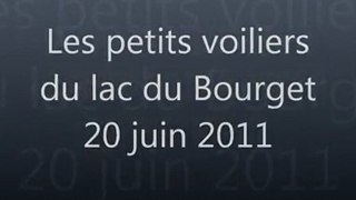 PETITS VOILIERS LAC DU BOURGET JUIN 2011