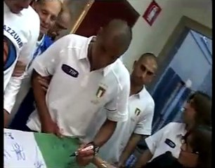 İtalyan futbolcular stüdyoda!