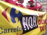 Carrefour: salariés réunis contre le projet de scission de Dia
