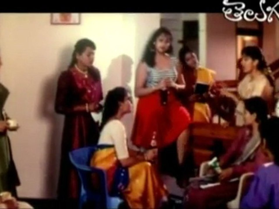 Romantic Scene - Meena - Balayya in Ladies Hostel