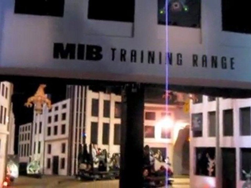 Men in Black Alien Attack Ride at Universal Studios