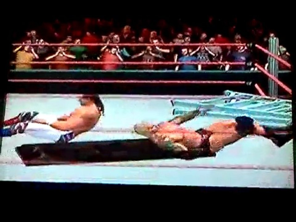TLC ~ WWE Championship ~ TLC Match ~ British Bulldog vs Randy Orton