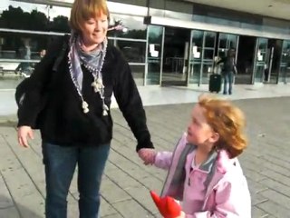 Arrivée en gare de Marne la Vallée