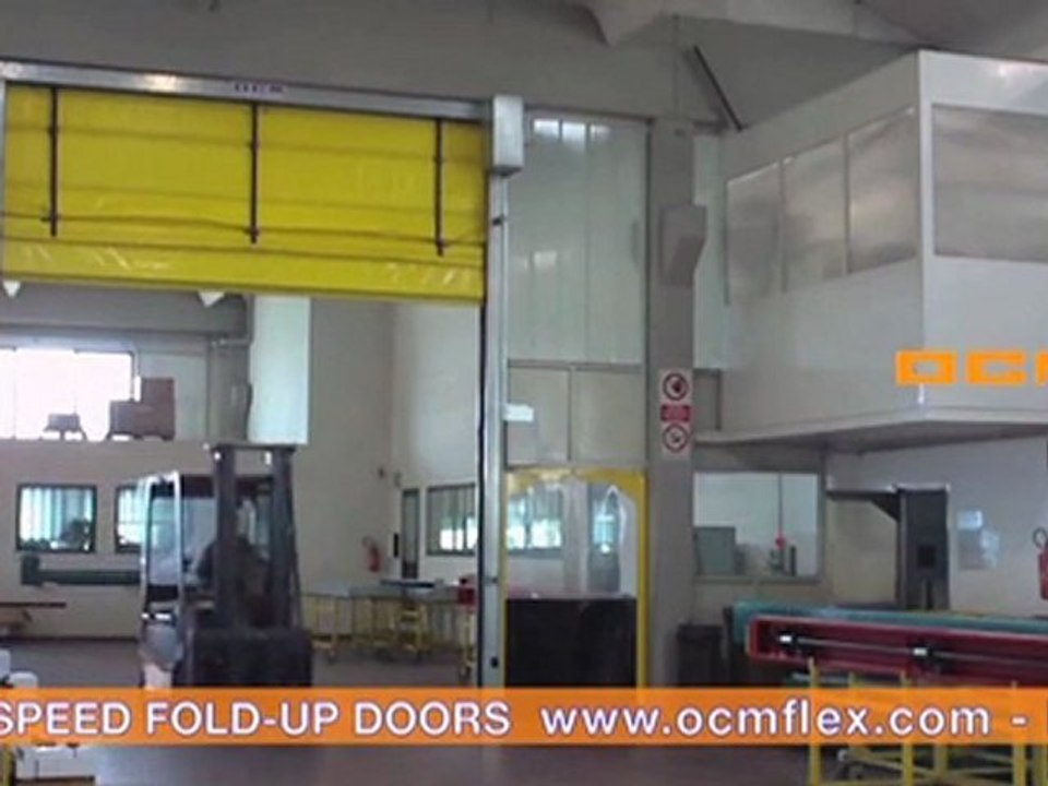 Fast Action Doors - Fold-up rapid doors - High speed automatic doors
