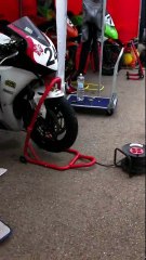 changement de roue michelin power cup alès